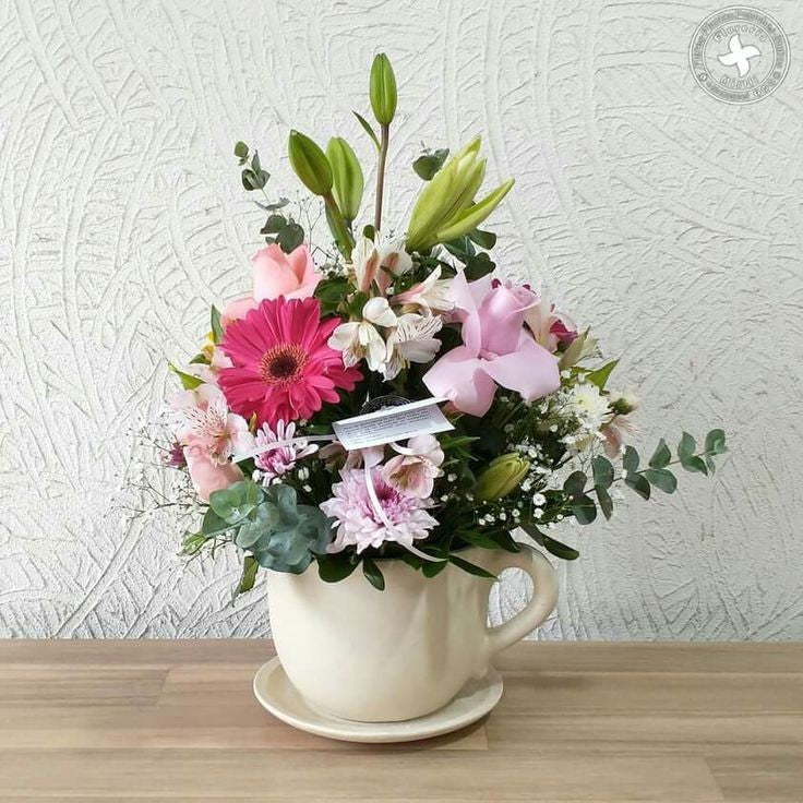Tasse Fleurie