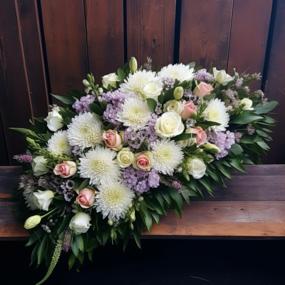 Raquette de fleurs