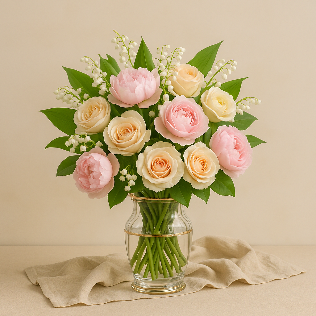 Majesté Florale – Muguet, Roses & Pivoines (Édition Limitée)