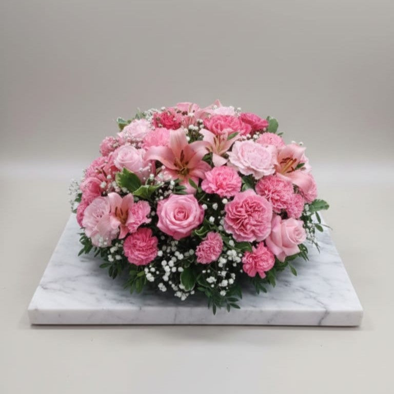 Coussin Rose douceur