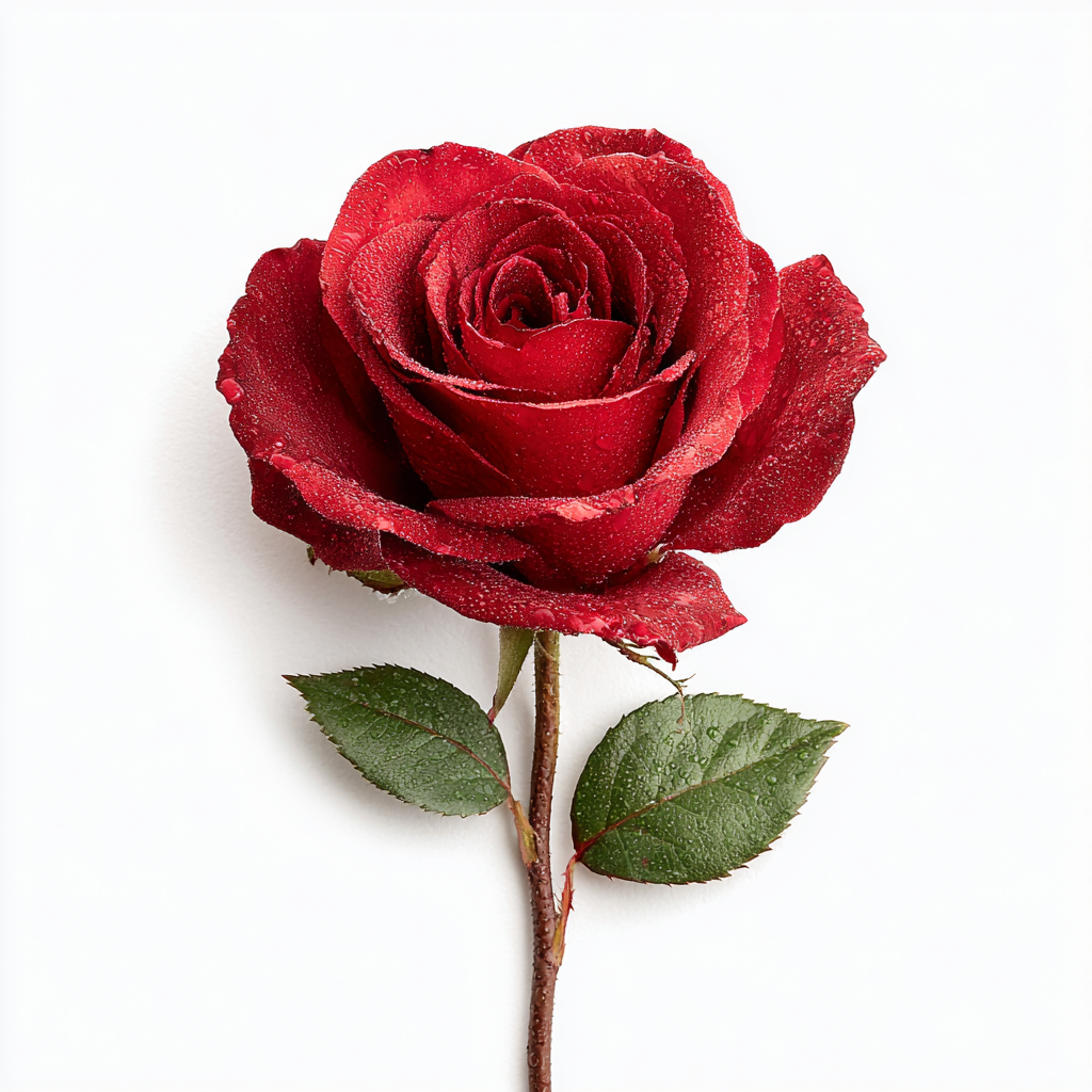 Rose à l’unité Grande tige 60 cm