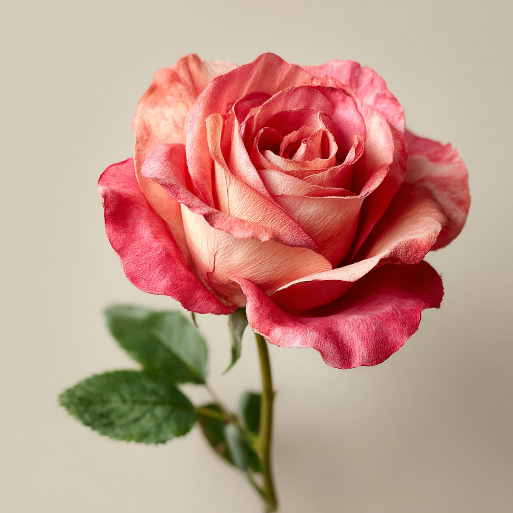 Rose à l’unité Grande tige 60 cm