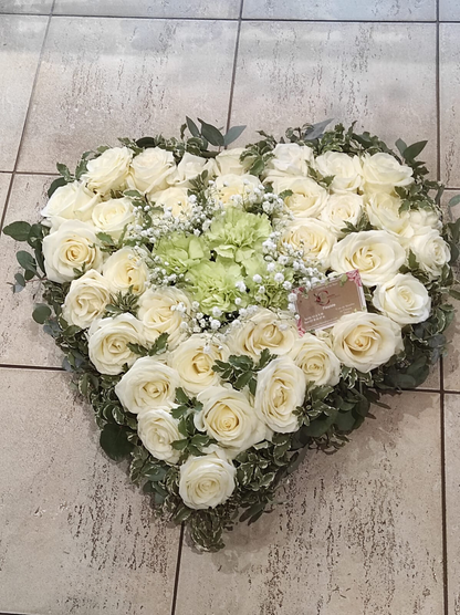 Cœur floral Pureté