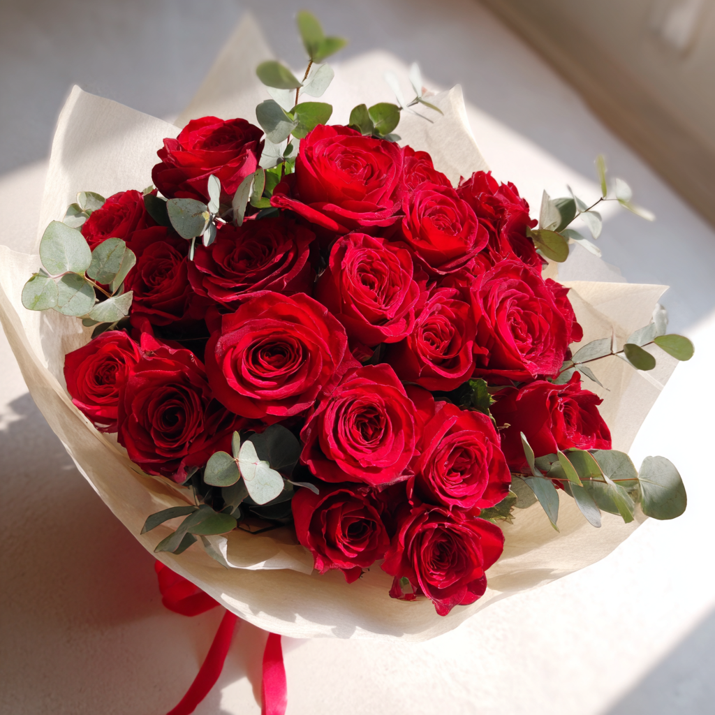 Amour Glamour — bouquet fête des mères par Camélia, fleuriste au Chesnay