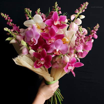 Orchidées l'Harmonie de Couleurs