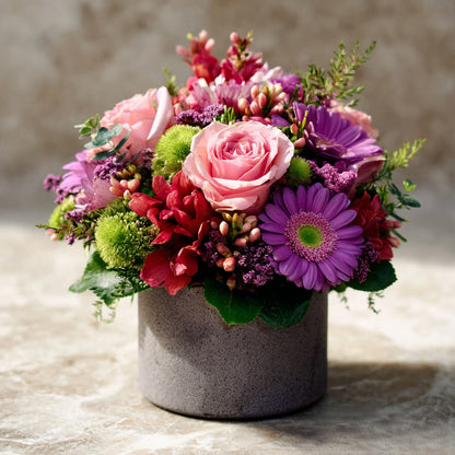 Pot de fleur de saison