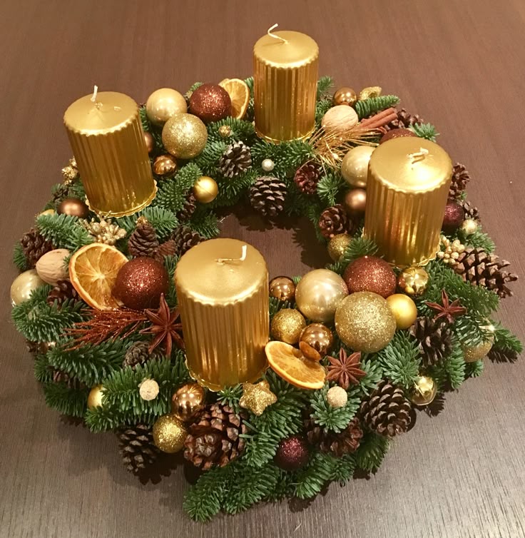 Atelier Créatif Couronne de l'avent