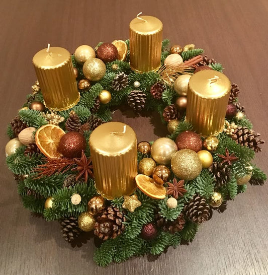 Atelier Créatif Couronne de l'avent