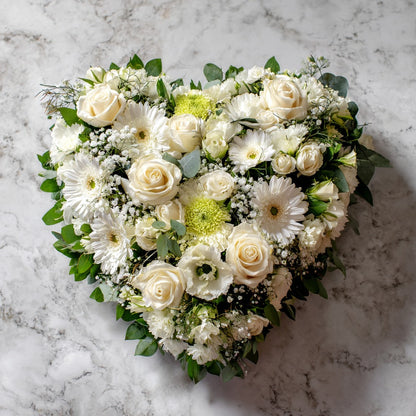 Cœur funéraire de deuil