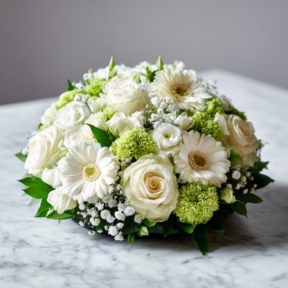 Coussin rond de deuil