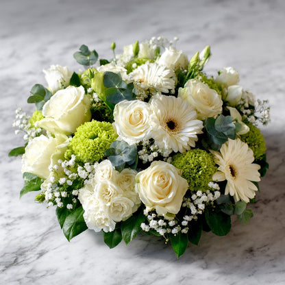 Coussin rond de deuil