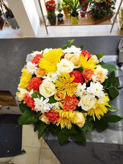 Coussin Énergie colorée