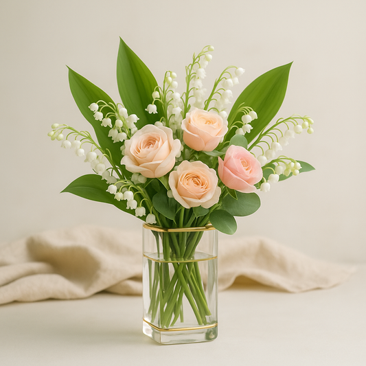 Douceur de Mai – Muguet & Roses Pastel